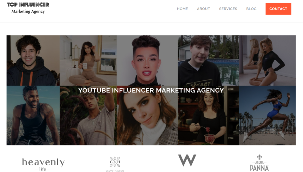 youtube influencer agencies