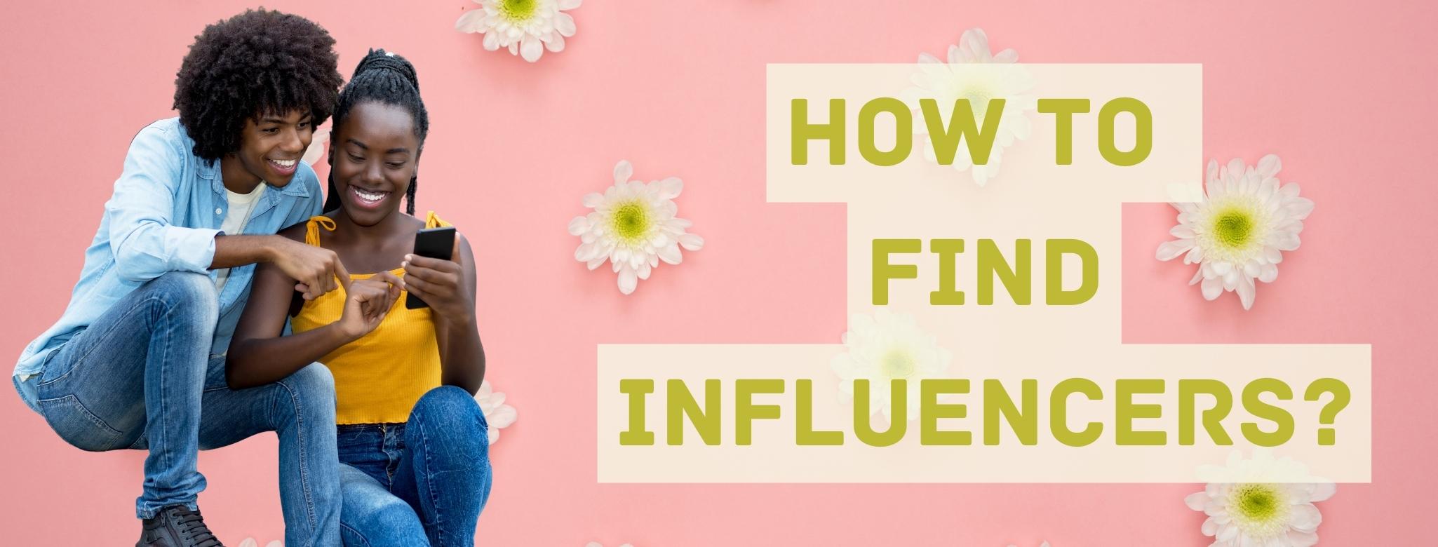 how to find influencers